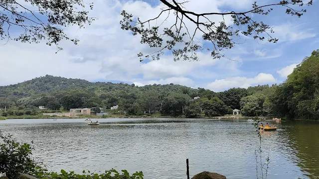 Boating at Punganoor Lake, Yelagiri